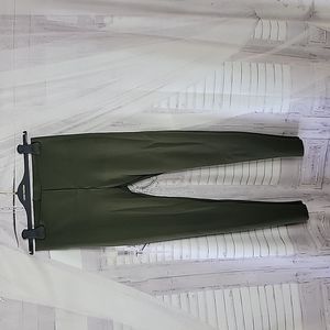 Loft green stretch skenny pants